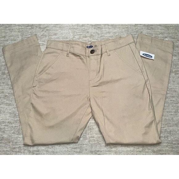 NWT Old Navy Khaki Chino High Waisted slim Skinny Pants Women’s Size 14 Plus - Picture 4 of 12